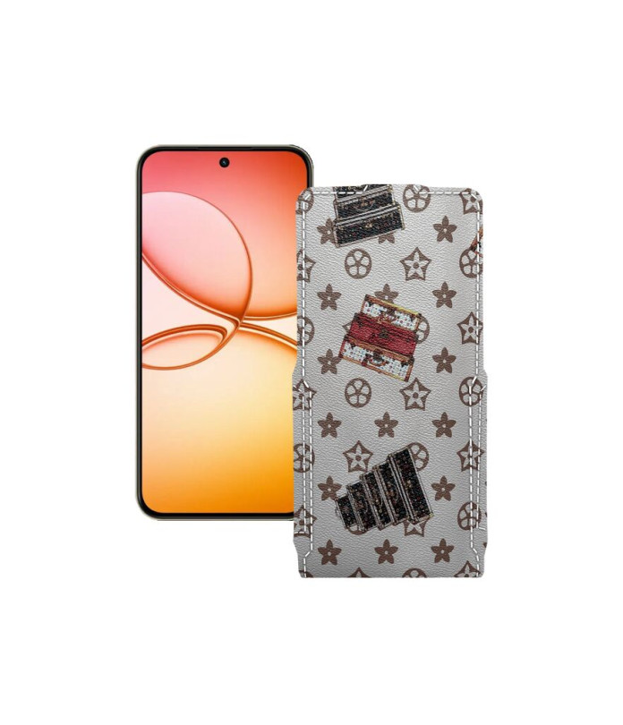 Чохол-флип з екошкіри для телефону Realme 15T