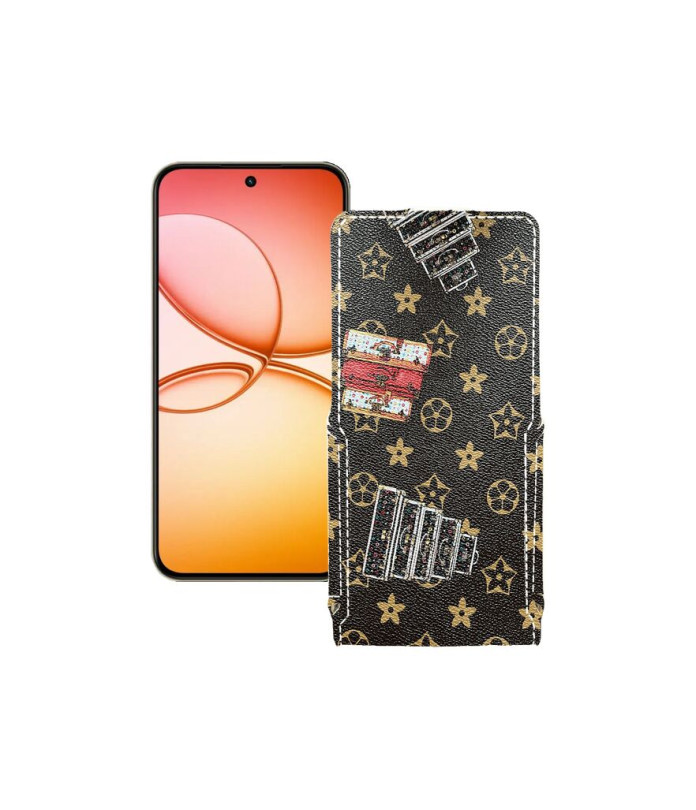 Чохол-флип з екошкіри для телефону Realme 15T