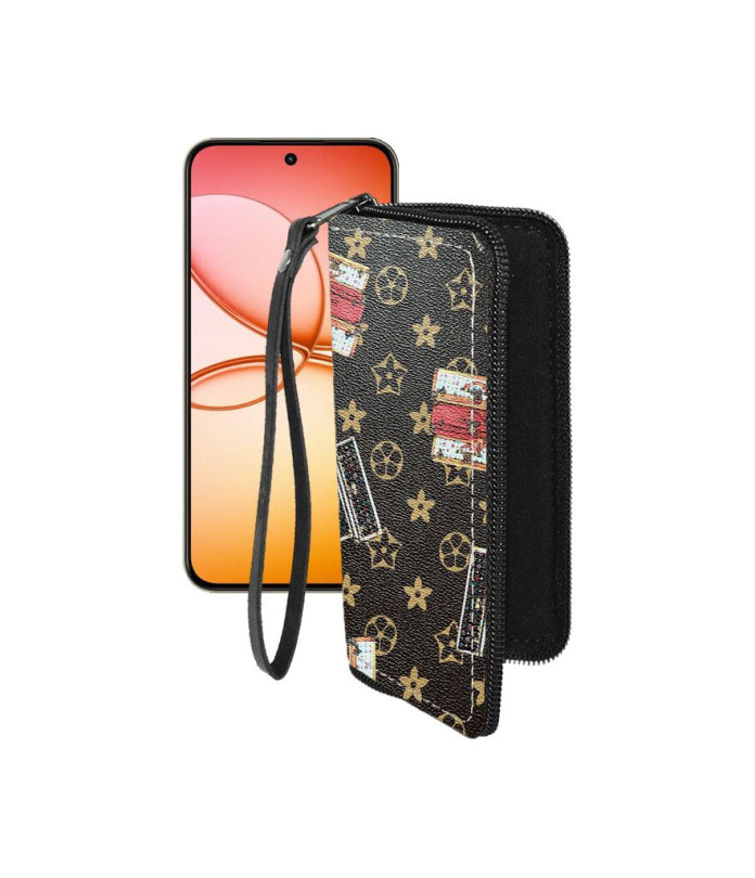 Чохол-гаманець з екошкіри для телефону Realme 15T