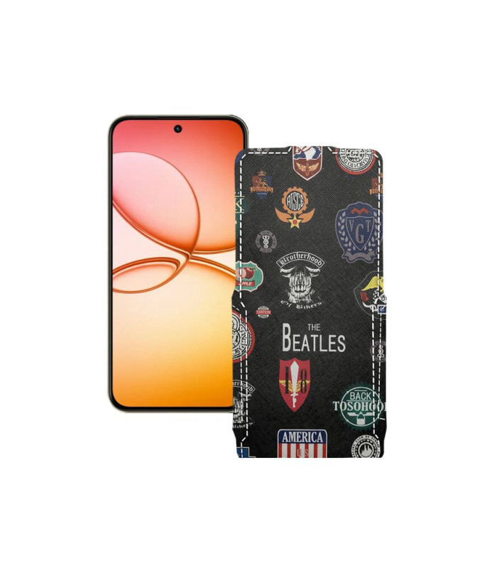 Чохол-флип з екошкіри для телефону Realme 15T