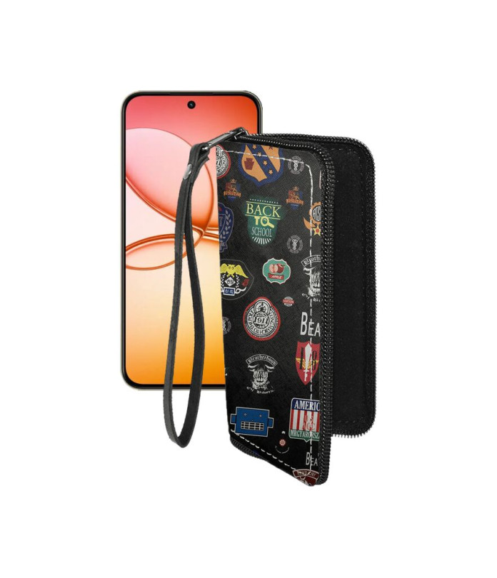 Чохол-гаманець з екошкіри для телефону Realme 15T