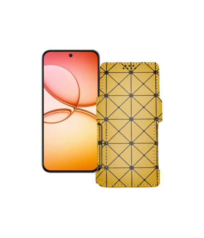 Чохол-книжка з екошкіри для телефону Realme 15T