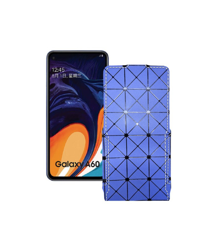 Чохол-флип з екошкіри для телефону Samsung Galaxy A60 (A606)