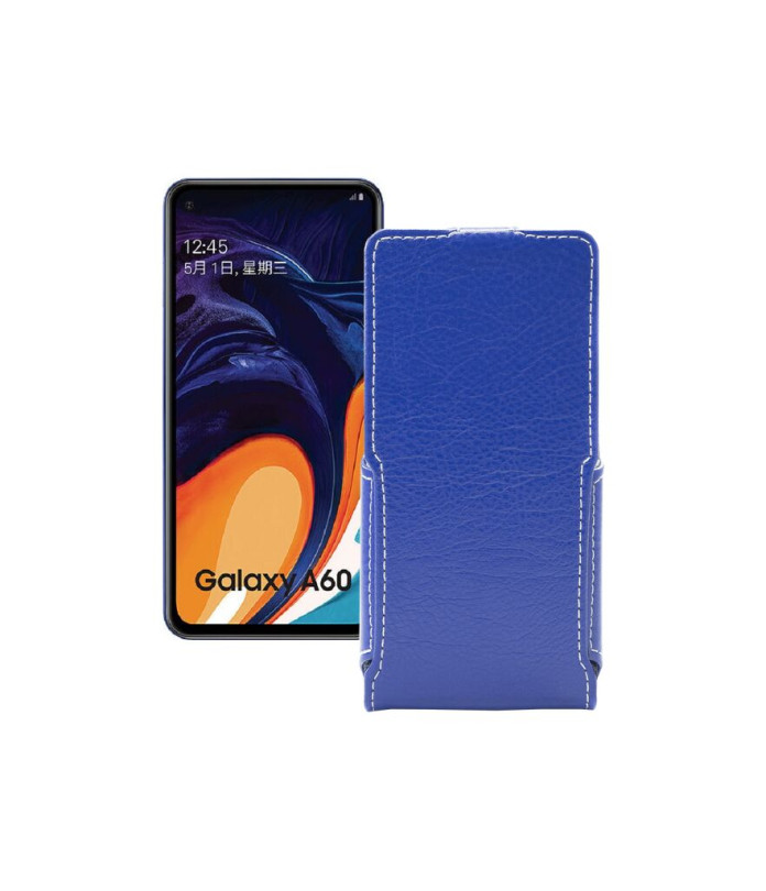 Чохол-флип з екошкіри для телефону Samsung Galaxy A60 (A606)