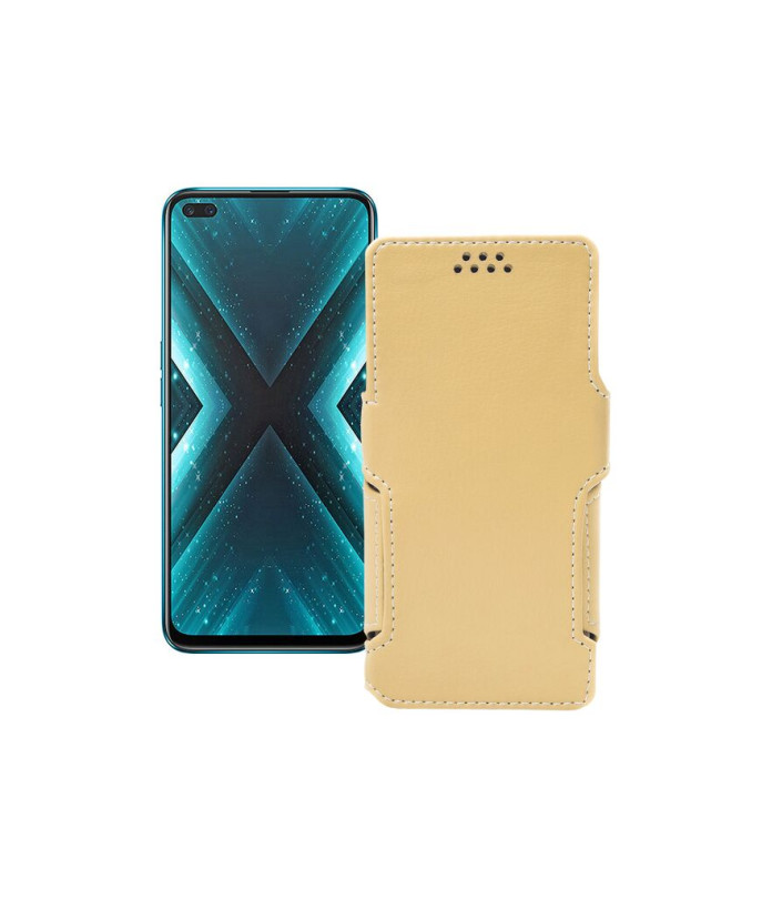 Чохол-книжка з екошкіри для телефону Realme X3