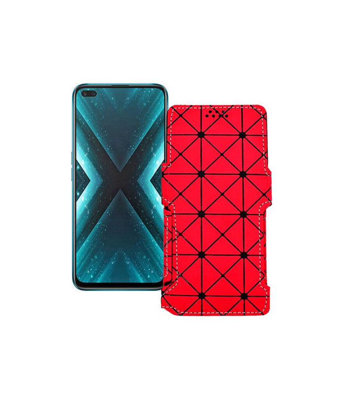 Чохол-книжка з екошкіри для телефону Realme X3