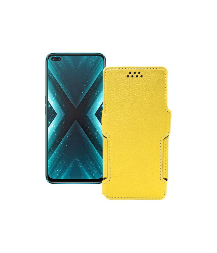 Чохол-книжка з екошкіри для телефону Realme X3