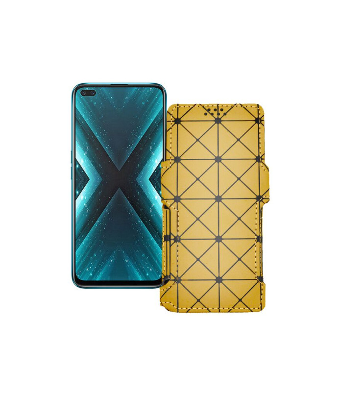 Чохол-книжка з екошкіри для телефону Realme X3