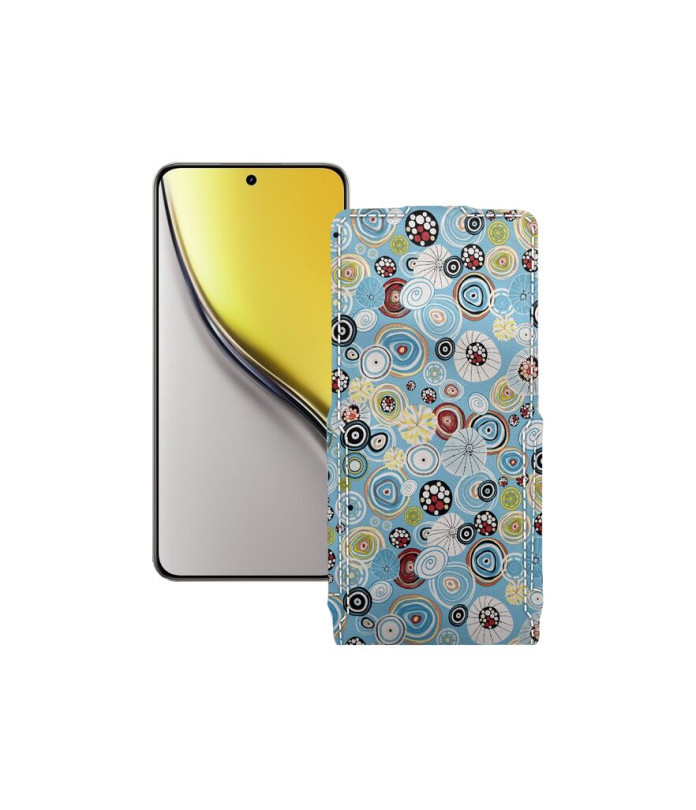 Чохол-флип з екошкіри для телефону Realme Realme P3 5G