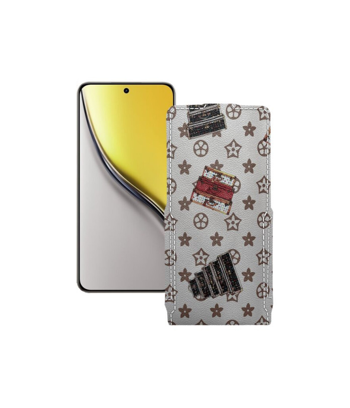 Чохол-флип з екошкіри для телефону Realme Realme P3 5G