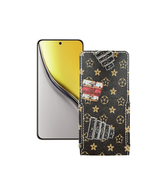 Чохол-флип з екошкіри для телефону Realme Realme P3 5G