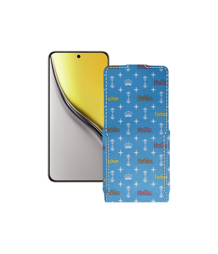 Чохол-флип з екошкіри для телефону Realme Realme P3 5G