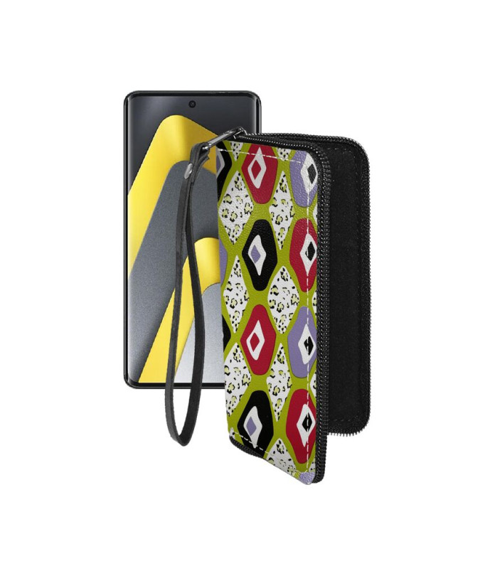 Чохол-гаманець з екошкіри для телефону Xiaomi Poco M8