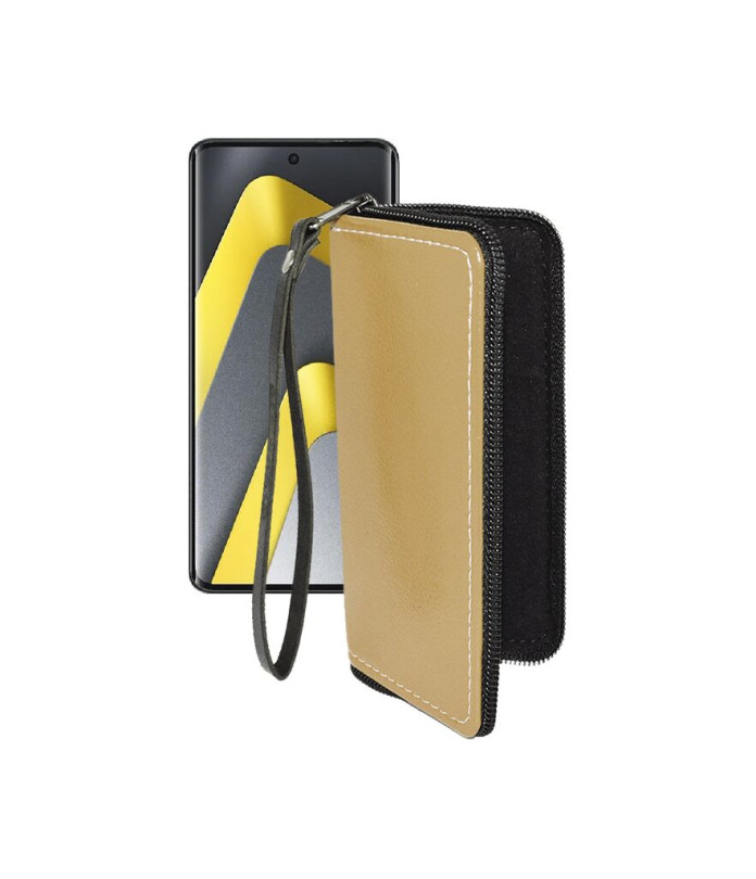 Чохол-гаманець з екошкіри для телефону Xiaomi Poco M8