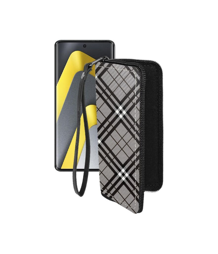 Чохол-гаманець з екошкіри для телефону Xiaomi Poco M8