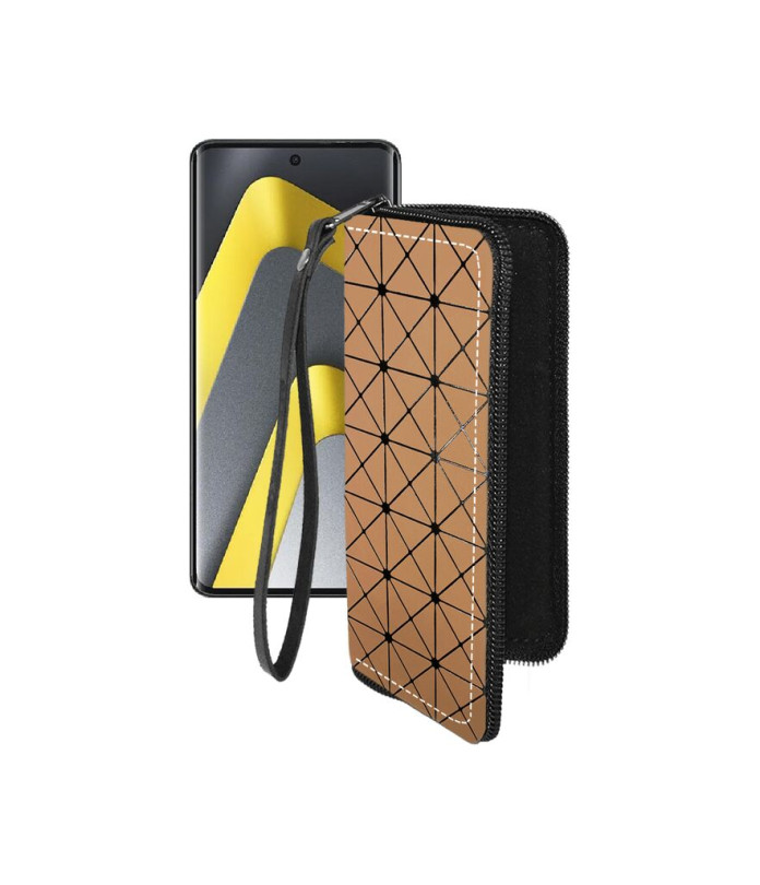 Чохол-гаманець з екошкіри для телефону Xiaomi Poco M8