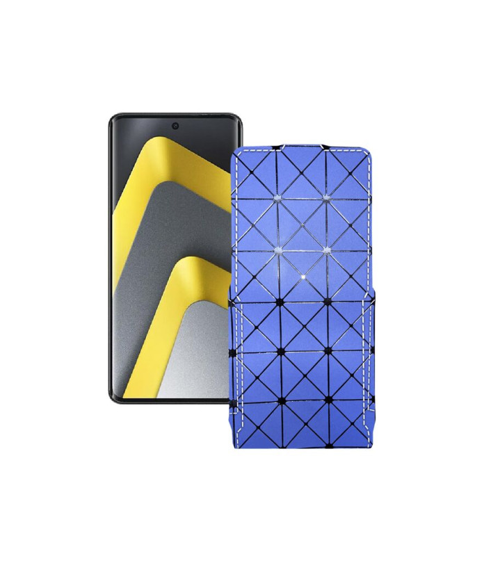 Чохол-флип з екошкіри для телефону Xiaomi Poco M8