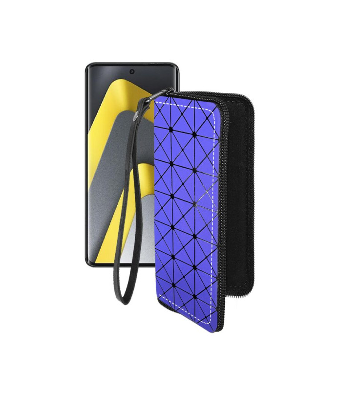 Чохол-гаманець з екошкіри для телефону Xiaomi Poco M8