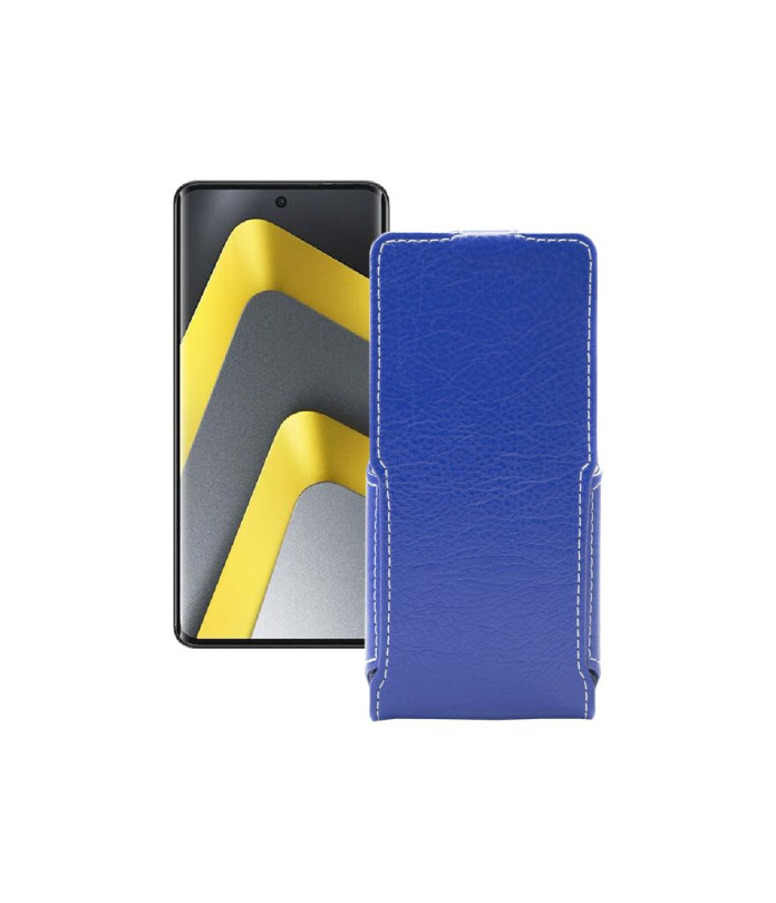 Чохол-флип з екошкіри для телефону Xiaomi Poco M8