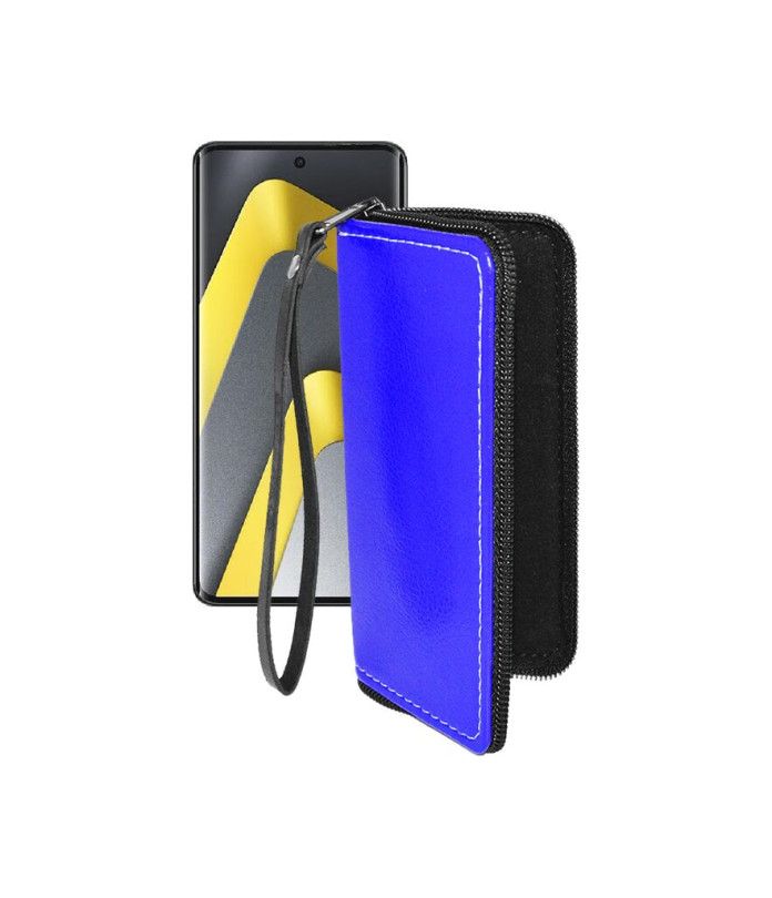 Чохол-гаманець з екошкіри для телефону Xiaomi Poco M8