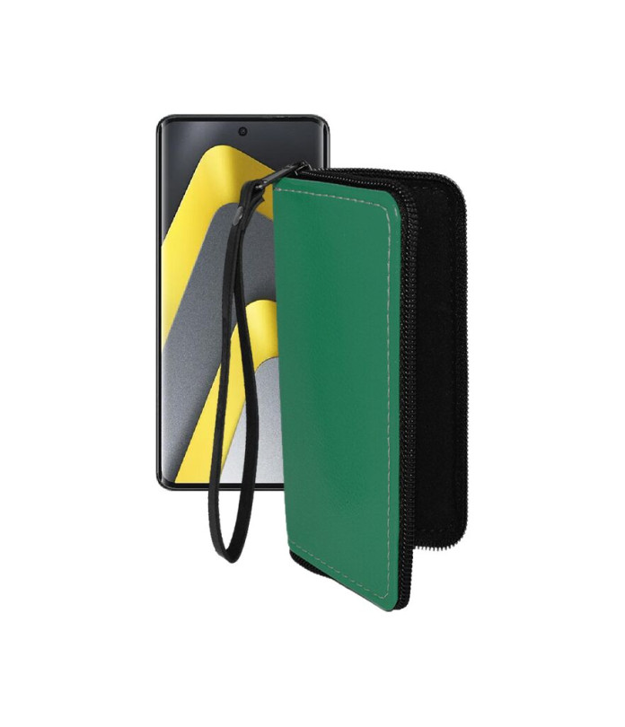 Чохол-гаманець з екошкіри для телефону Xiaomi Poco M8