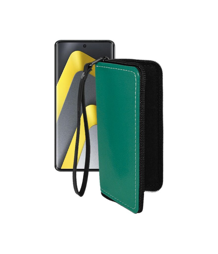 Чохол-гаманець з екошкіри для телефону Xiaomi Poco M8