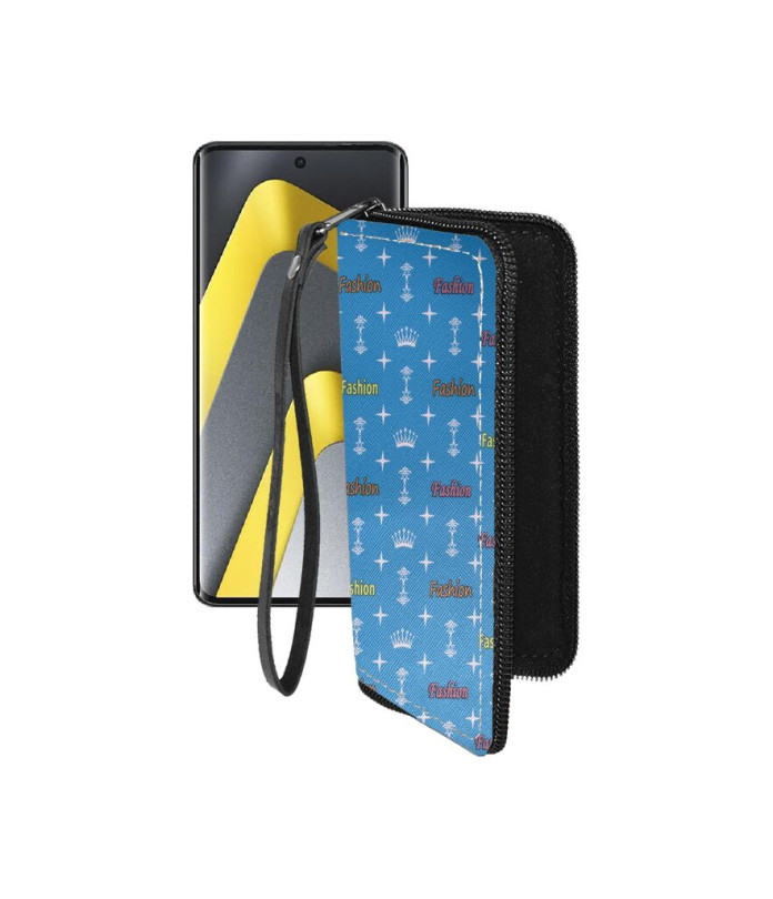 Чохол-гаманець з екошкіри для телефону Xiaomi Poco M8