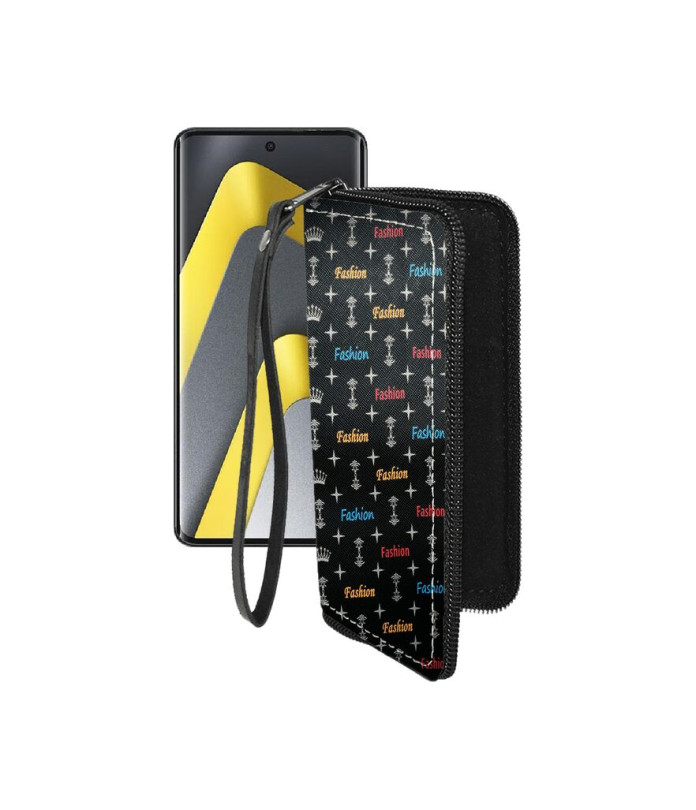 Чохол-гаманець з екошкіри для телефону Xiaomi Poco M8