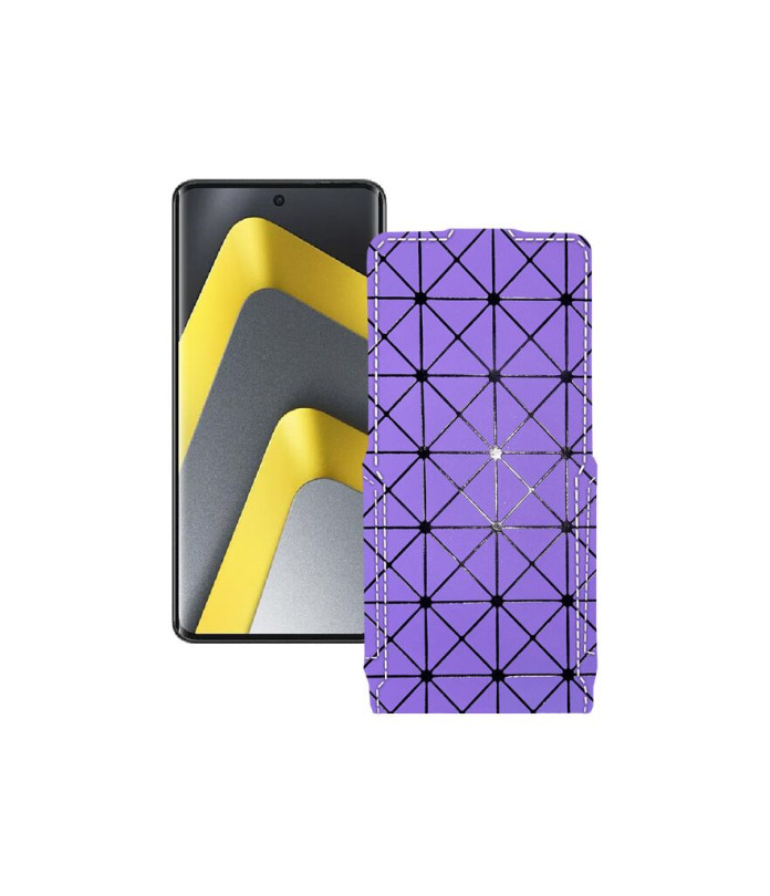 Чохол-флип з екошкіри для телефону Xiaomi Poco M8