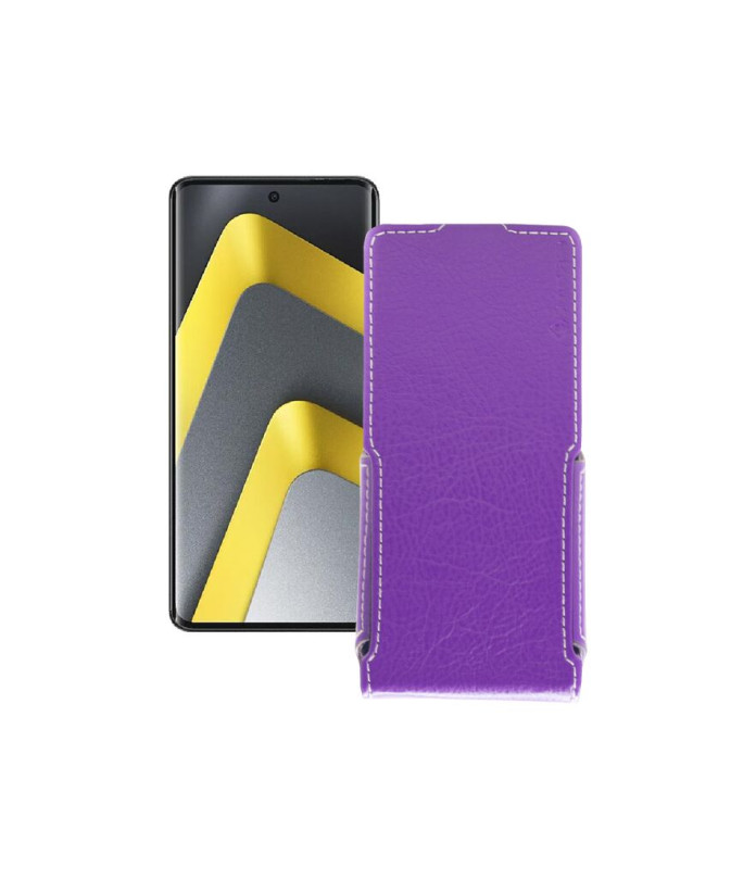 Чохол-флип з екошкіри для телефону Xiaomi Poco M8