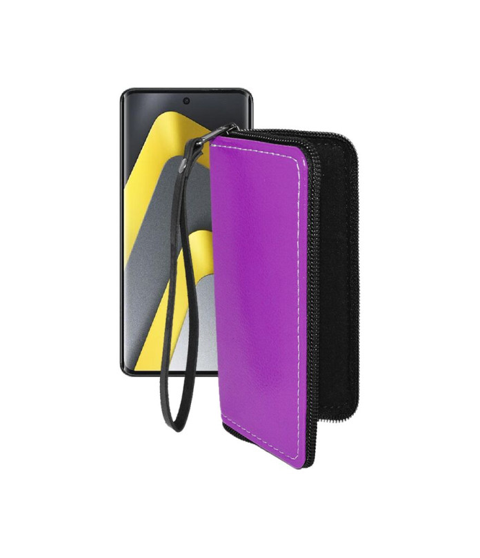 Чохол-гаманець з екошкіри для телефону Xiaomi Poco M8