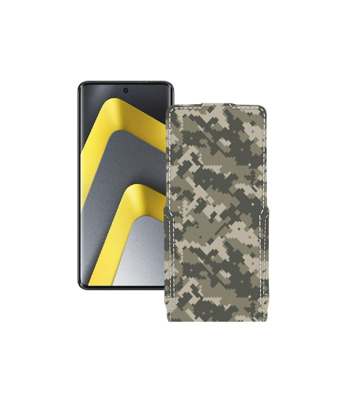 Чохол-флип з екошкіри для телефону Xiaomi Poco M8