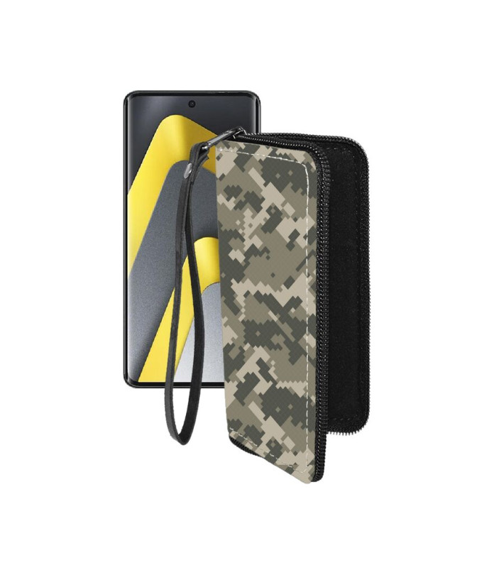 Чохол-гаманець з екошкіри для телефону Xiaomi Poco M8