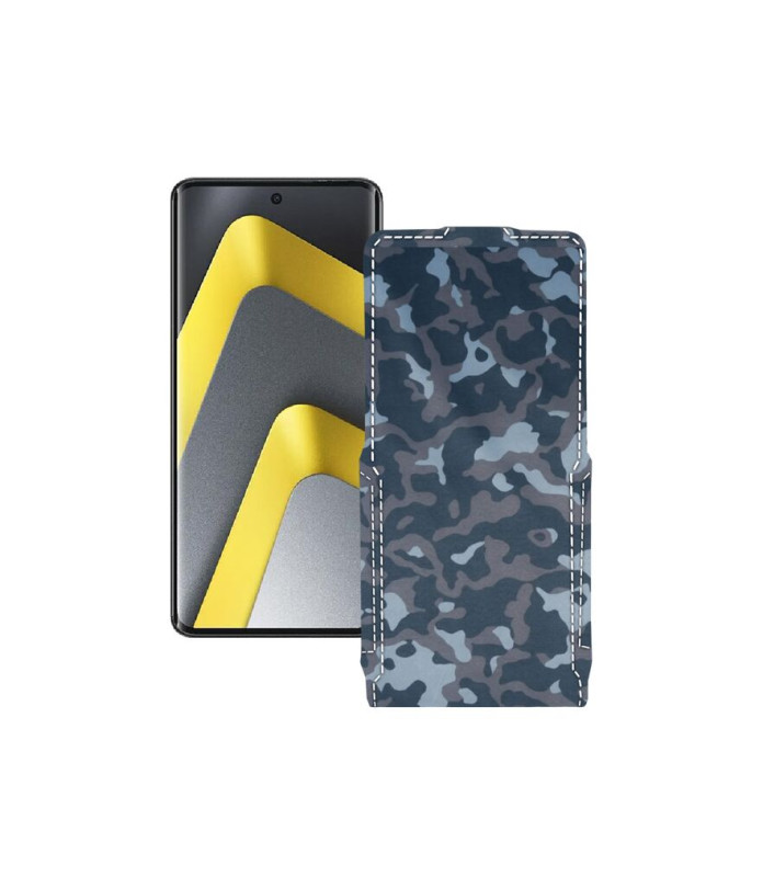 Чохол-флип з екошкіри для телефону Xiaomi Poco M8