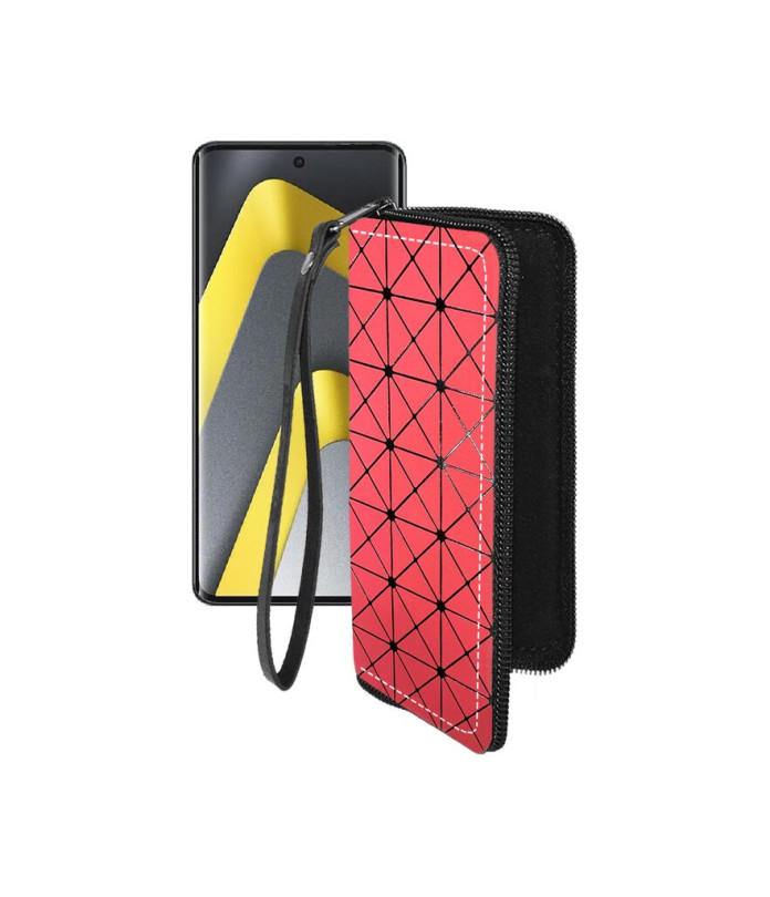 Чохол-гаманець з екошкіри для телефону Xiaomi Poco M8