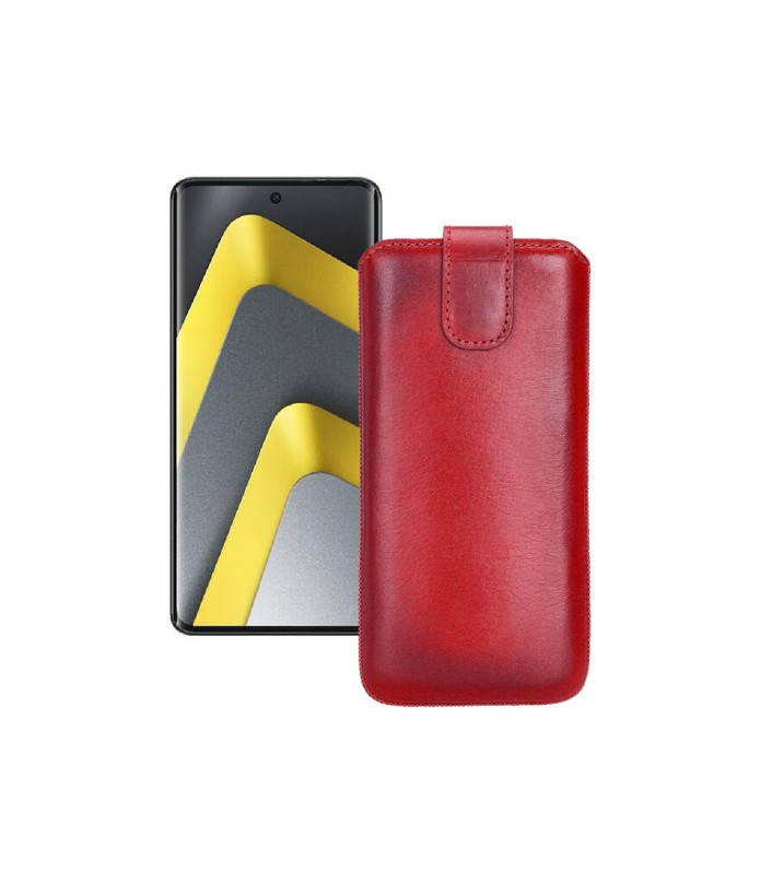 Витяжка зі шкіри для телефону Xiaomi Poco M8