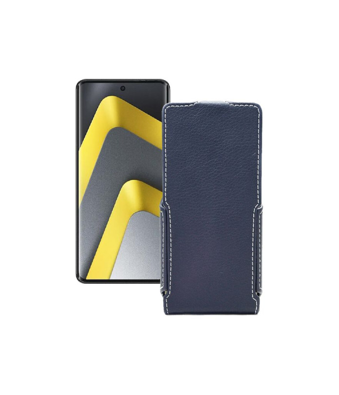 Чохол-флип з екошкіри для телефону Xiaomi Poco M8