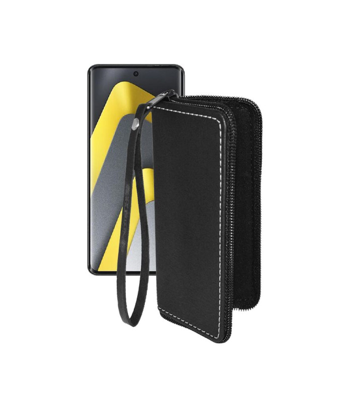 Чохол-гаманець з екошкіри для телефону Xiaomi Poco M8