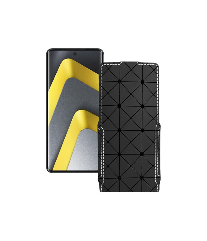 Чохол-флип з екошкіри для телефону Xiaomi Poco M8