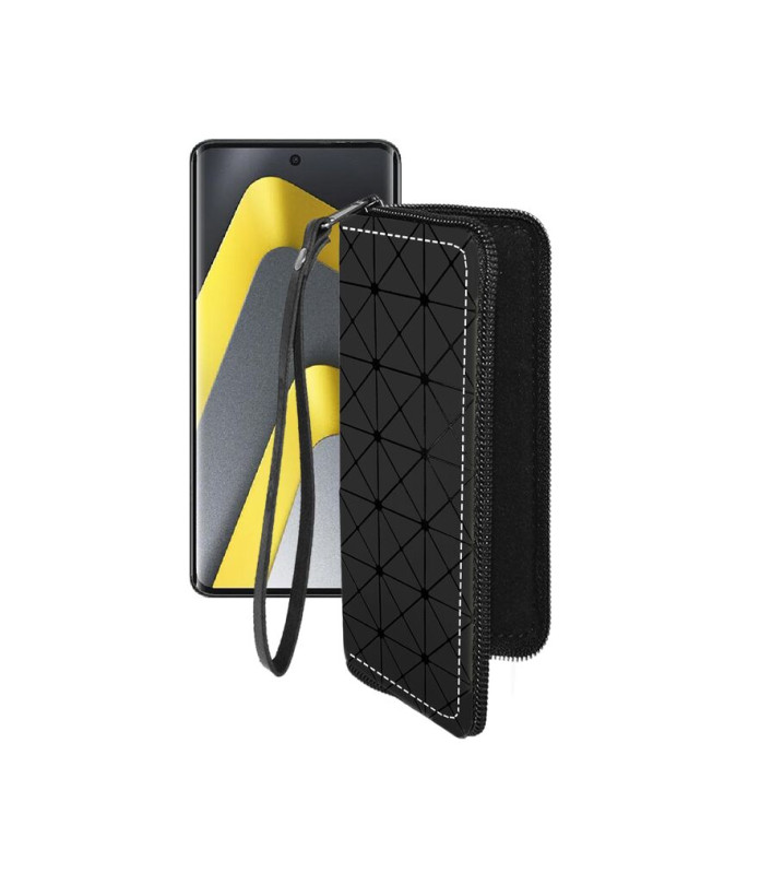 Чохол-гаманець з екошкіри для телефону Xiaomi Poco M8