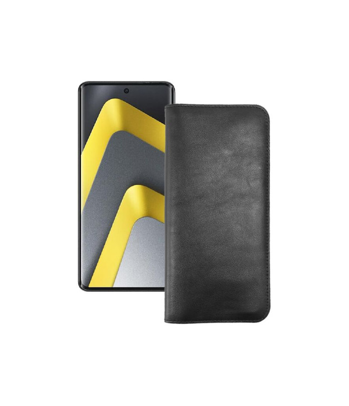 Портмоне з шкіри для телефону Xiaomi Poco M8