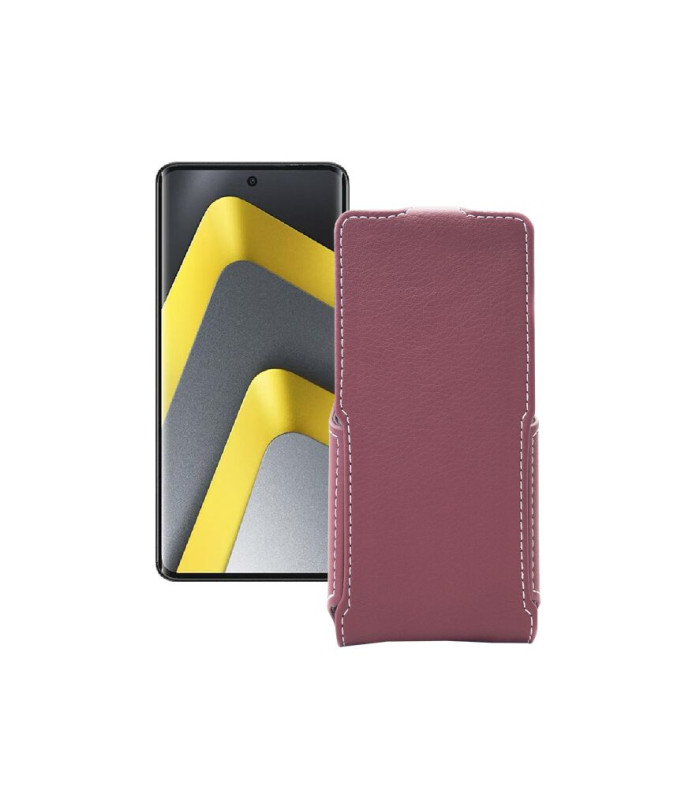 Чохол-флип з екошкіри для телефону Xiaomi Poco M8