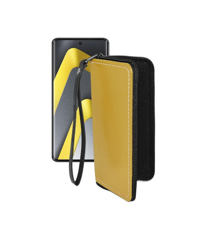 Чохол-гаманець з екошкіри для телефону Xiaomi Poco M8