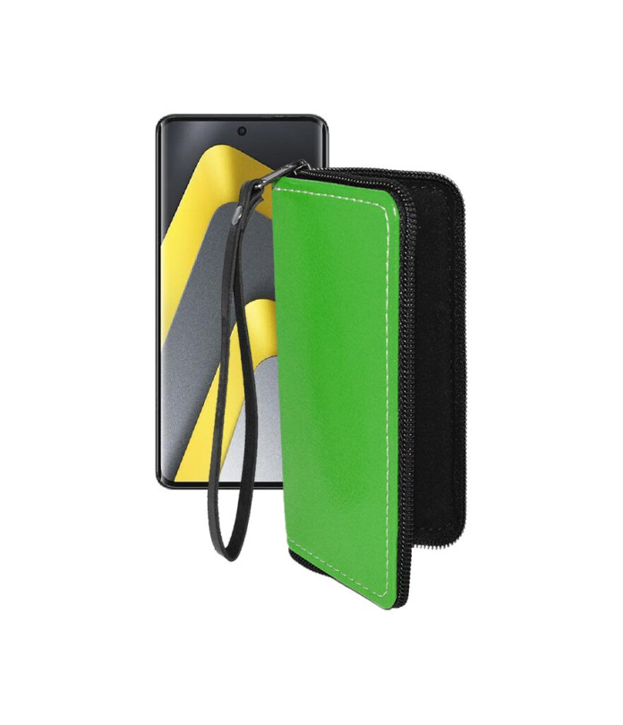 Чохол-гаманець з екошкіри для телефону Xiaomi Poco M8