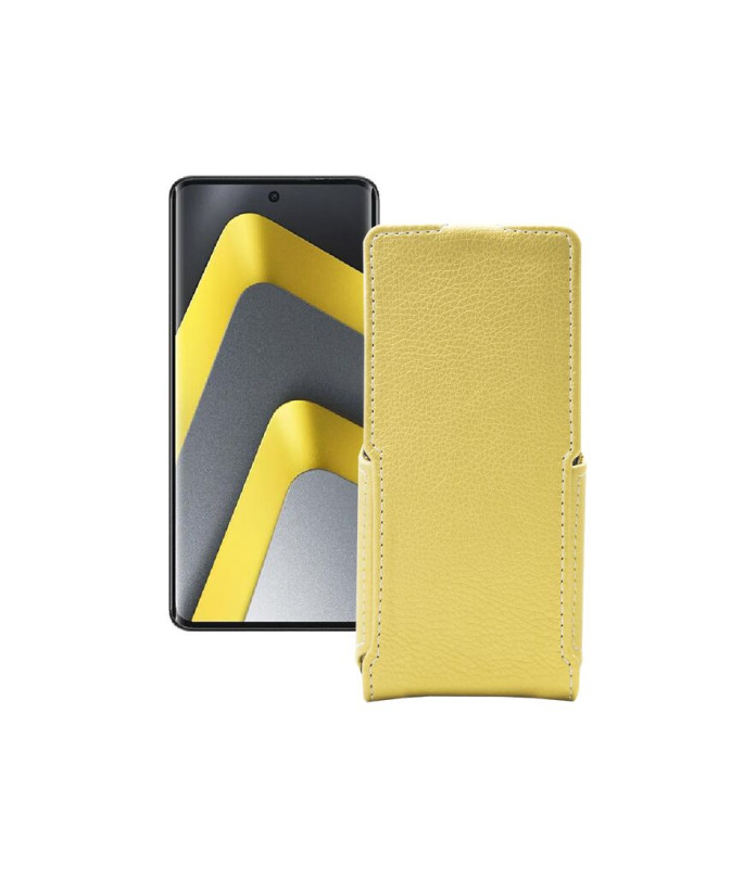 Чохол-флип з екошкіри для телефону Xiaomi Poco M8