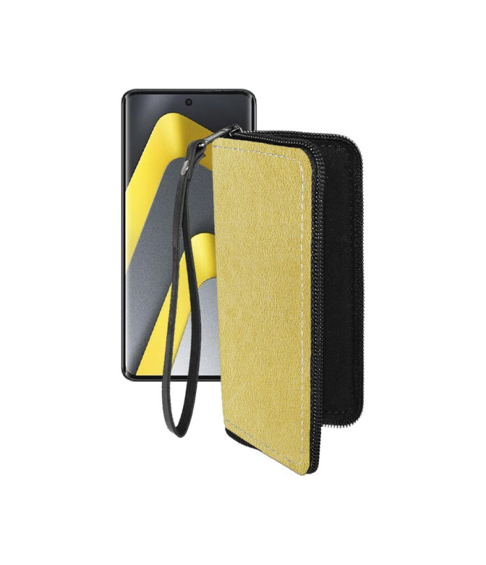 Чохол-гаманець з екошкіри для телефону Xiaomi Poco M8