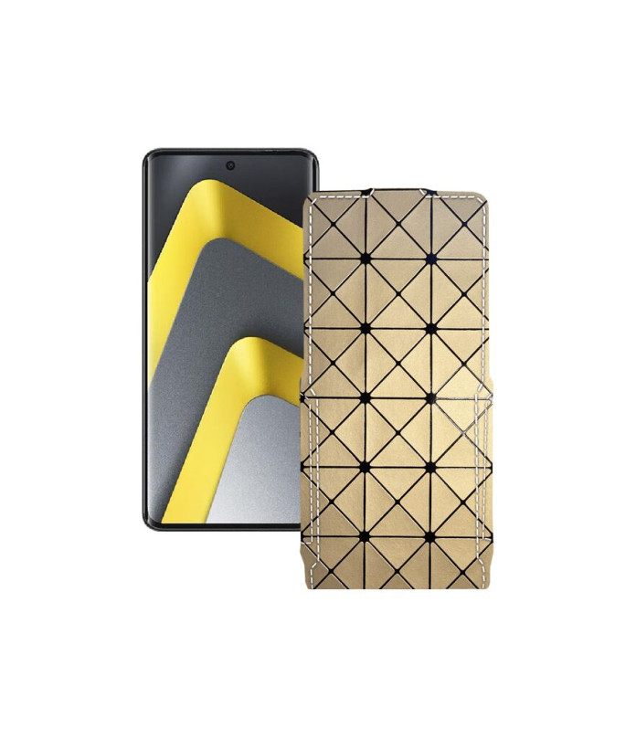 Чохол-флип з екошкіри для телефону Xiaomi Poco M8