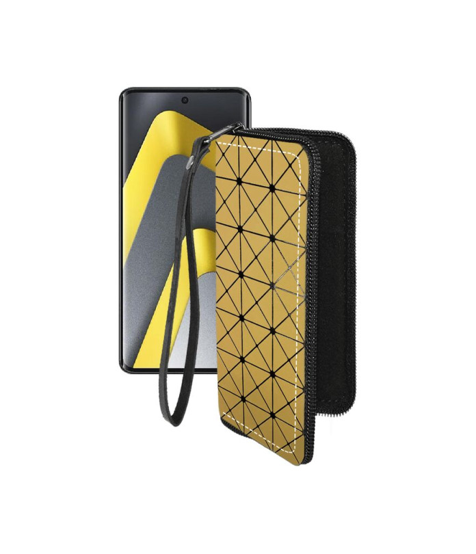 Чохол-гаманець з екошкіри для телефону Xiaomi Poco M8