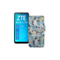 Чохол-книжка з екошкіри для телефону ZTE Blade L220