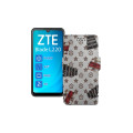 Чохол-книжка з екошкіри для телефону ZTE Blade L220